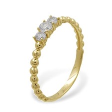 Ring echt Gold 333 Gelbgold 3