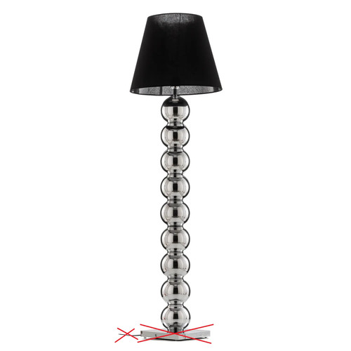 Textil stehlampe fulda schirm - textil-stehlampe,