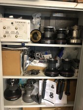 gebr. Winsch Harken u.a. 40-64st, auch neuw. Lewmar 45-55st div.Zubehör, 