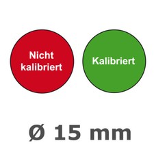Kalibriert nicht - kalibriert,
