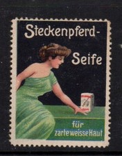 German Advertising Stamp -