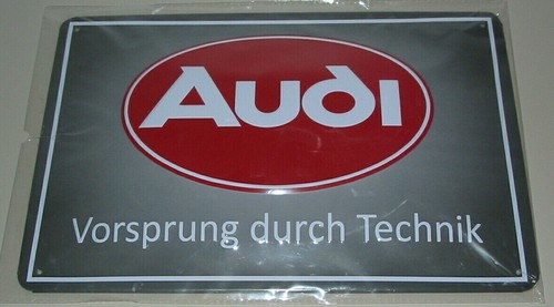 Audi blechschild blech schild - audi,