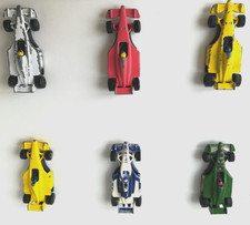 Spielzeug Modellauto Rennwagen Set 6 Autos F 1 Rennwagen Konvolut