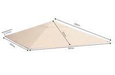 pavillon dach 3x3, neuwertig