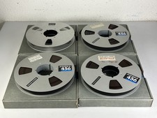 4x Ampex 456 - BASF 1“ Reels