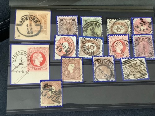 Alte briefmarken und - alte,