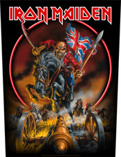 Iron Maiden - Maiden England Backpatch Rückenaufnäher