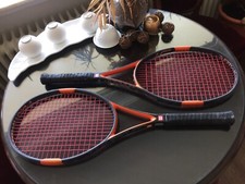 2 x Tennisschläger Wilson Hammer Tour Carbon Matrix L2 Racket 