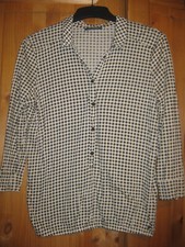 Marco Polo Damen Shirt Gr.S gemustert süß 3/4 Arm getragen/gepflegt