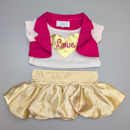 Build bear gold liebes herz - a,