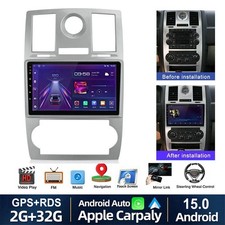 Für Chrysler 300 300C 2005-2010 Carplay Android 15 Autoradio RDS GPS Navi 2+32G