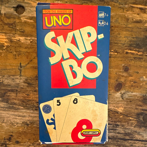 Skip kartenspiel 1997 - skip-bo,