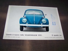 TOPRARITÄT Herrlicher Prestige Prospekt VW Käfer von 1964 !!!