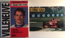 Jacques Villeneuve signiert F1 Foto Original Unterschrift Autogramm Signatur