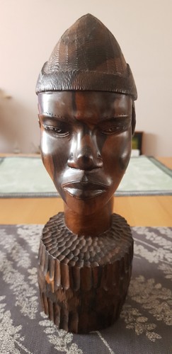 Alte afrikanische holzskulptur - alte,