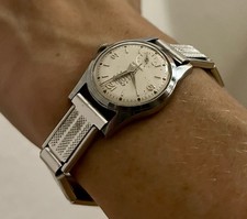 Seltene Enicar Ultrasonic Vintage Armbanduhr unisex,funktionsfähig,ca.1960