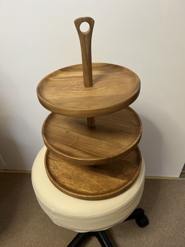 Etagere aus akazienholz made - aus,