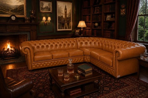 Chesterfield garnitur ecke 290 - ecke,