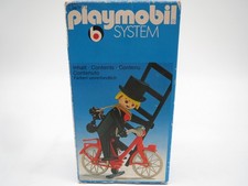 Playmobil System 3316 "Schornsteinfeger mit Fahrrad & Zubehör" in OVP (RAR)!