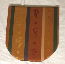 4 x  Stuhl Sitz Kissen Auflage orange