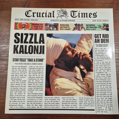 Sizzla kalonji crucial - lp,
