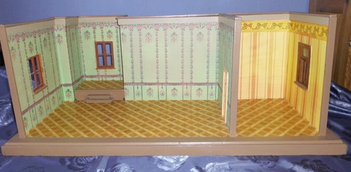 Große raum puppenstube mit - große, 2-raum-