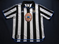 Newcastle United Herren Fußball Trikot adidas Gr. XL Jersey Shirt Rare Vintage