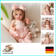 Reborn Puppe Mädchen 50cm