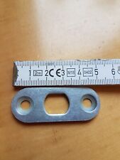 Flachschließblech Stahl rund