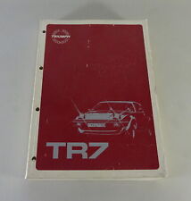 Werkstatthandbuch / Reparaturhandbuch Triumph TR7 Baujahr 1975-1980 Stand 1981