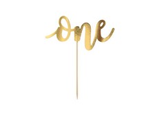 Cake topper one - topper, 19cm