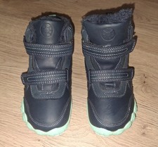 DooDogs Kinder Winterstiefel mit ICE-TEX Technologie in Blau / Mintgrün. Gr. 29