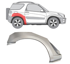 Für Toyota RAV4 2000- 2006