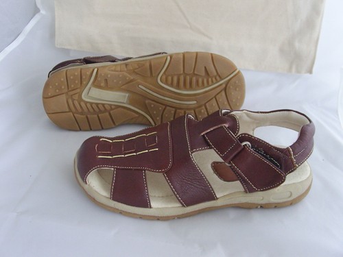 Echtes braunes leder kinder - echtes,