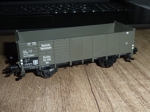 Märklin hochbordwagen grau - mÄrklin,