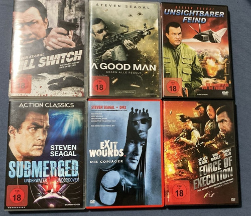 Steven seagal action dvd - action,