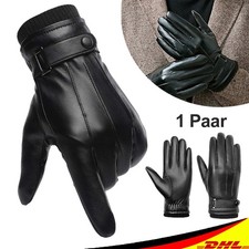 BUNDESWEHR LEDERHANDSCHUHE BW HANDSCHUHE GEFÜTTERT WINTER LEDER FINGERHANDSCHUHE