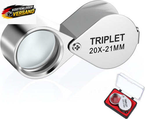 Taschenlupe faltbar für - 20×,