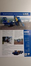 Liba:  GM 6 ASR Selbstfahrende Grabenfräsen (Prospekt-Blatt); 2023