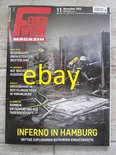 Feuerwehrmagazin November 2025, 11/2025, Berufsfeuerwehr