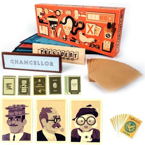 Brettspiel secret hitler - secret,