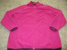 schöne kuschlige Damen Jacke Fleecejacke Gr. XXL 44 von SOCCX pink beerefarben