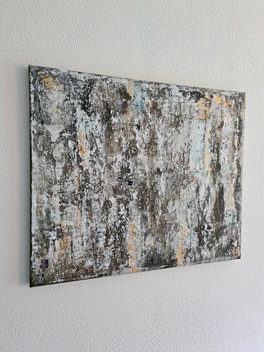 Abstrakte kunst acryl bild - abstrakte,