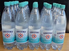 Gerolsteiner Medium Mineralwasser, 20 x 1L Flaschen, inkl. Mehrweg Pfand