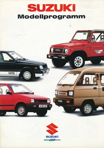 Suzuki modellprogramm - suzuki,