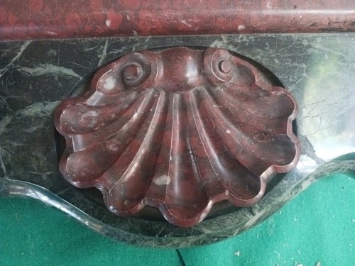 Barrock marmor schreibtisch - barrock,