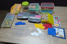 Riesiges Set / Konvolut Bügelperlen mit Vorlagen und Formen