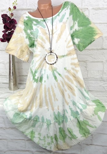 Kleid tunika leicht bunt - kleid,