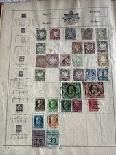 30 Briefmarken Bayern ab 1849 gestempelt 2 Stück Kgl. Bayer. Staatseisenbahn