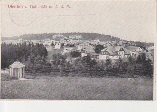 Oberhof panorama feldpgl1915 - oberhof,
